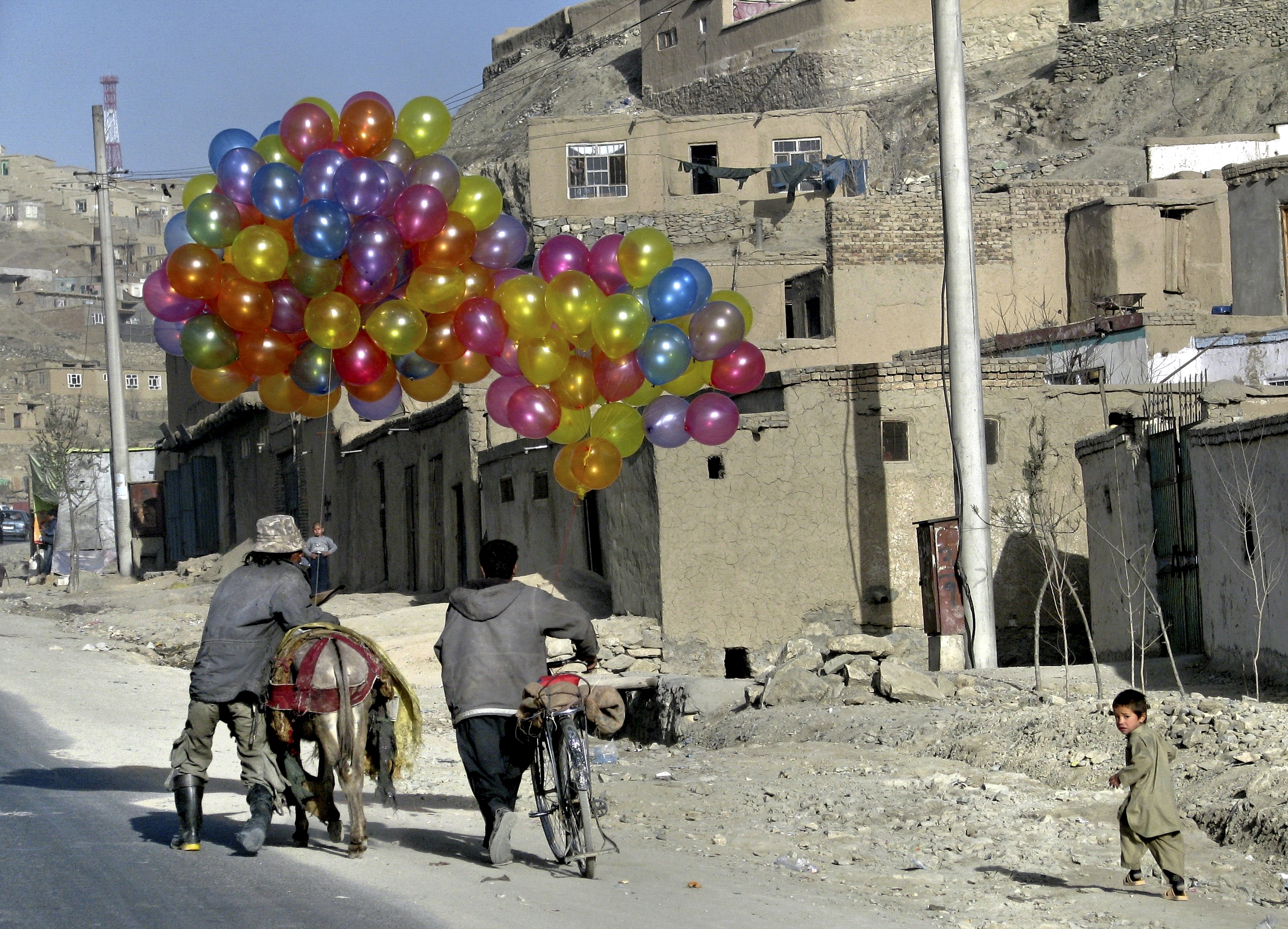 Ballongerna, Kabul. Foto Bo Lambert