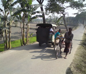 Dhaka, huvudstad i Bangladesh.