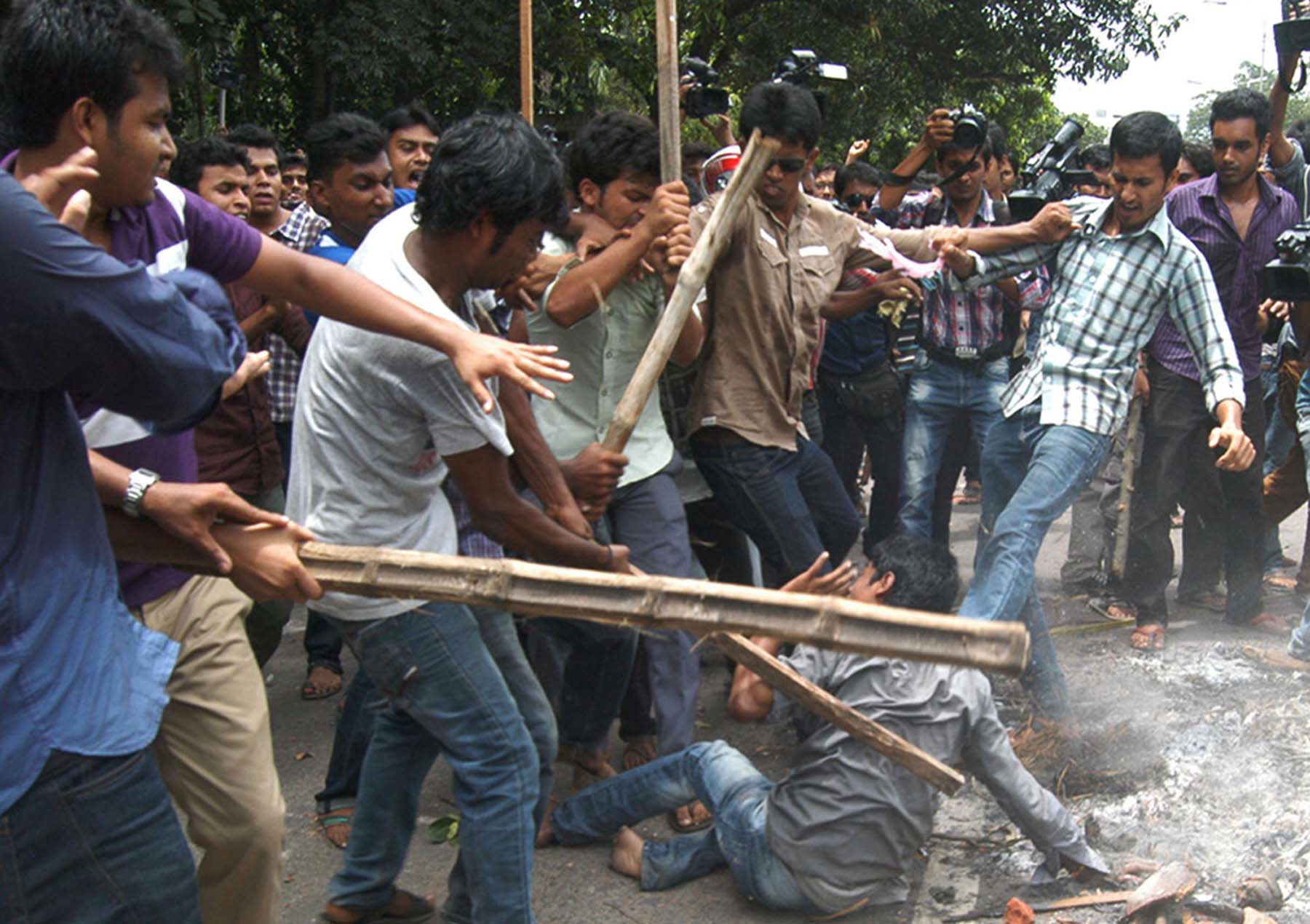 Bangladesh är nummer 19 på listan "most deadly country in the world for journalists". Foto: Khan Md Nazrul Islam | IPS