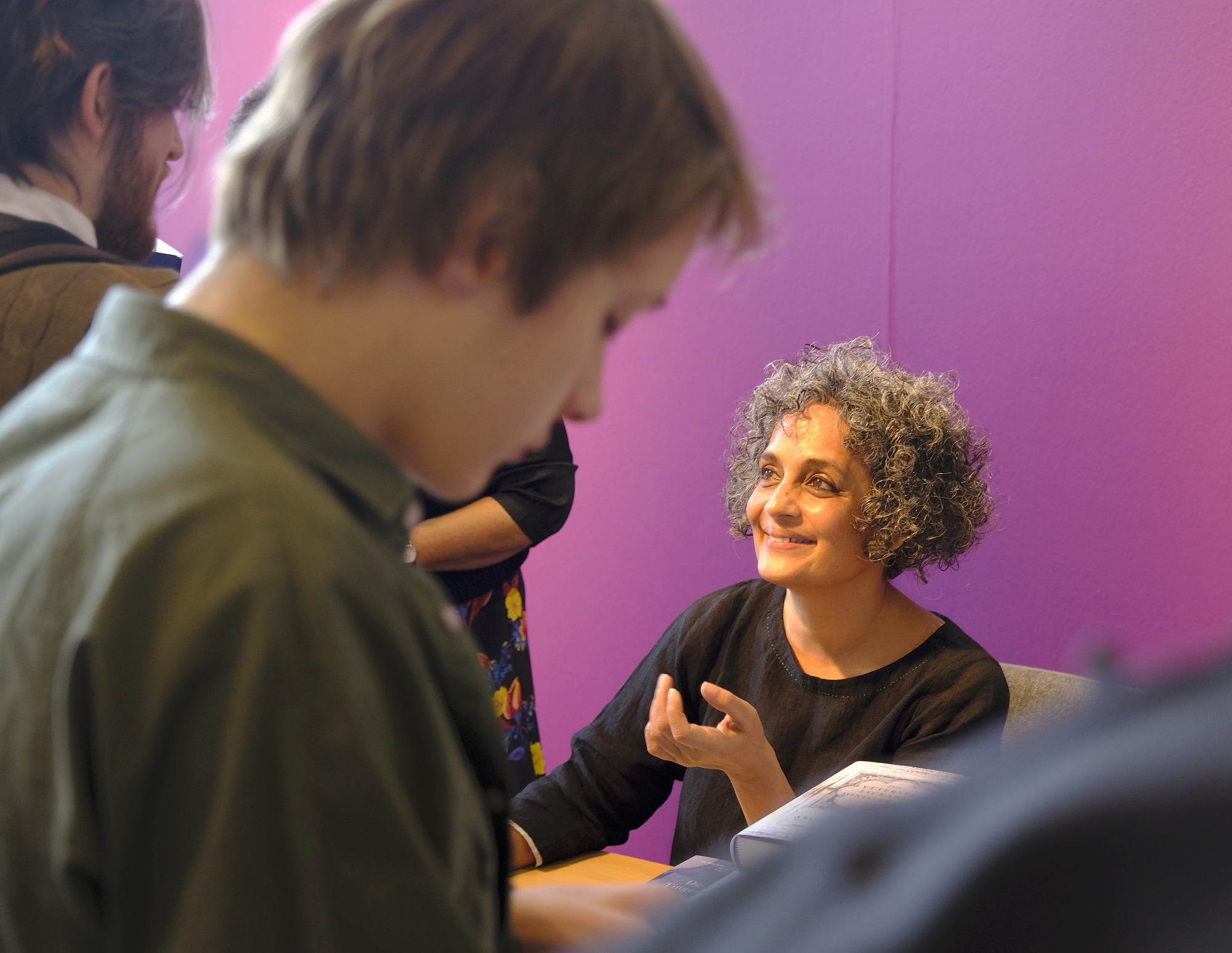 Arundhati Roy. Foto: Johan Mikaelsson