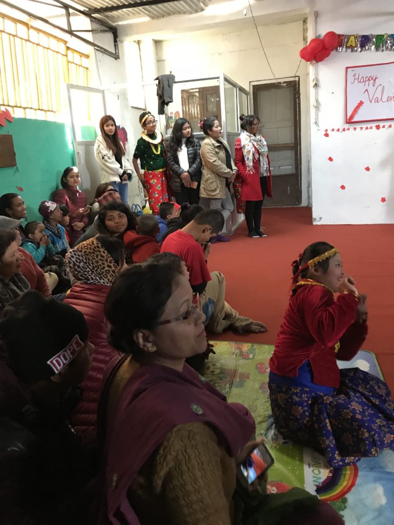 Satyam Day Care Center en skola för funkisar i Kathmandu Sydasien