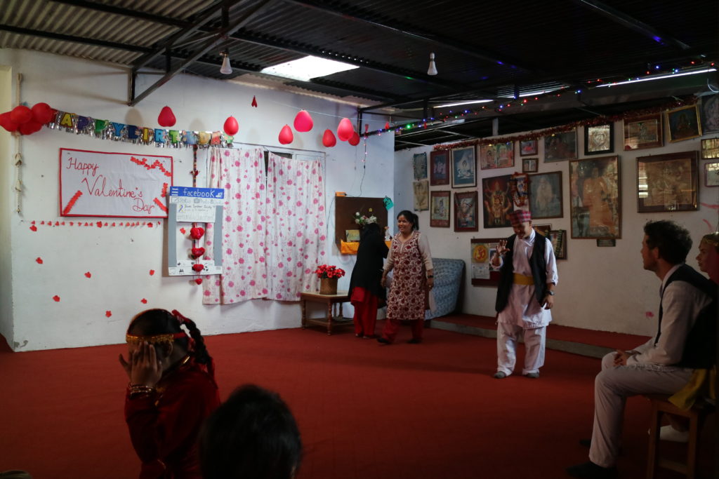 Satyam Day Care Center en skola för funkisar i Kathmandu Sydasien