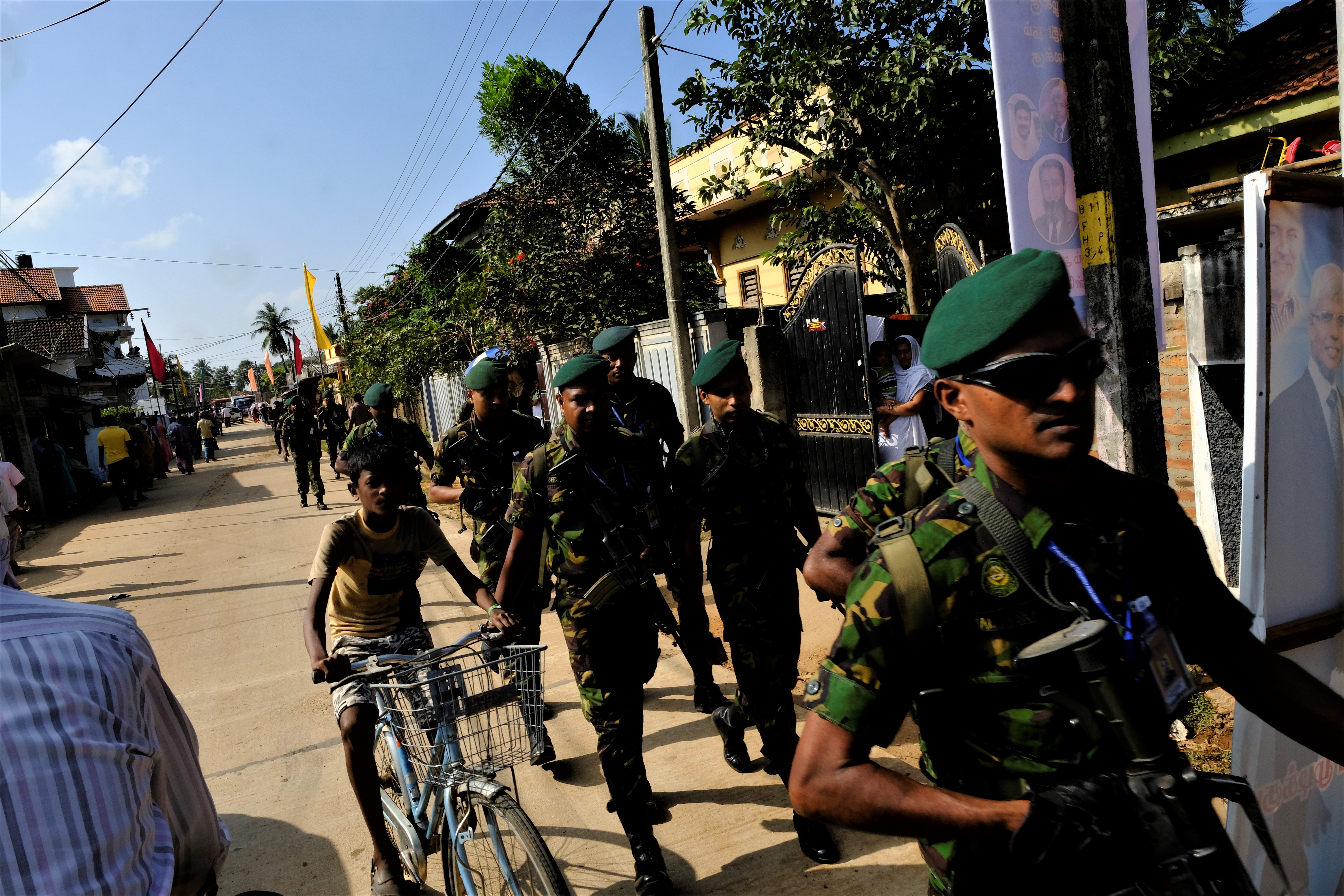 Säkerheten höjs åter i Sri Lanka