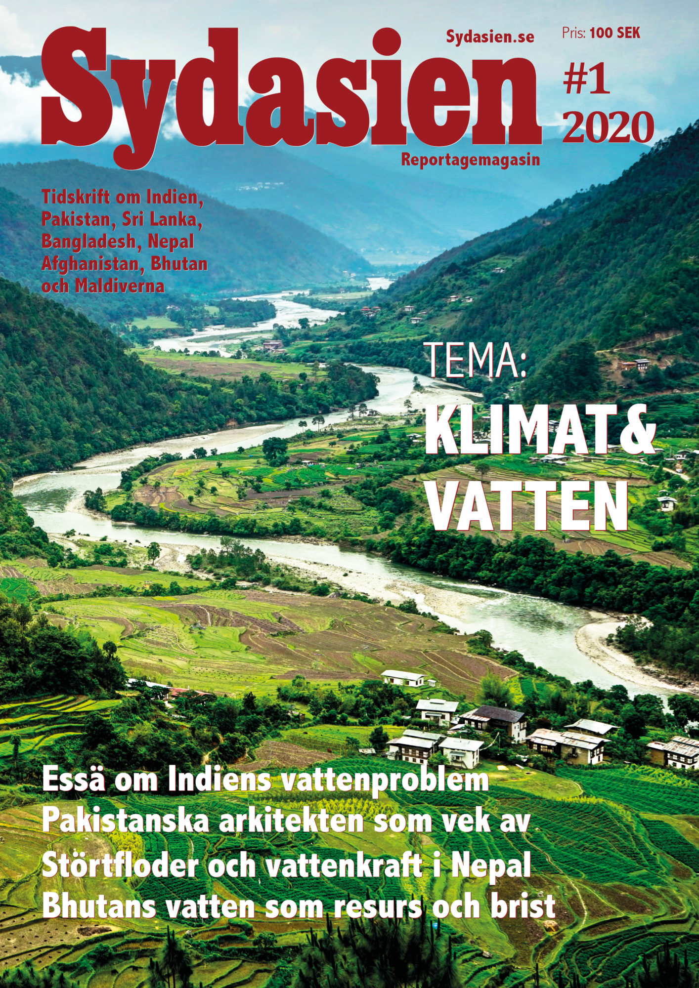 Sydasien reportagemagasin 2020 – tema klimat och vatten