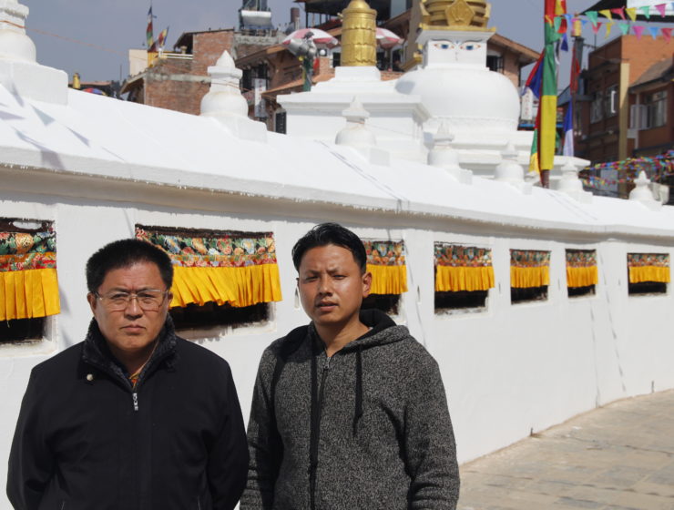 Pema Tendzin och Karma Dupthob deras parti Druk National Congress kämpar för demokrati i Bhutan.