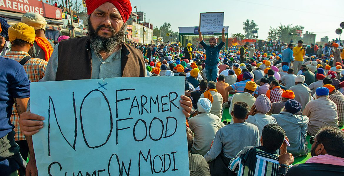 Bondeprotest i Delhi