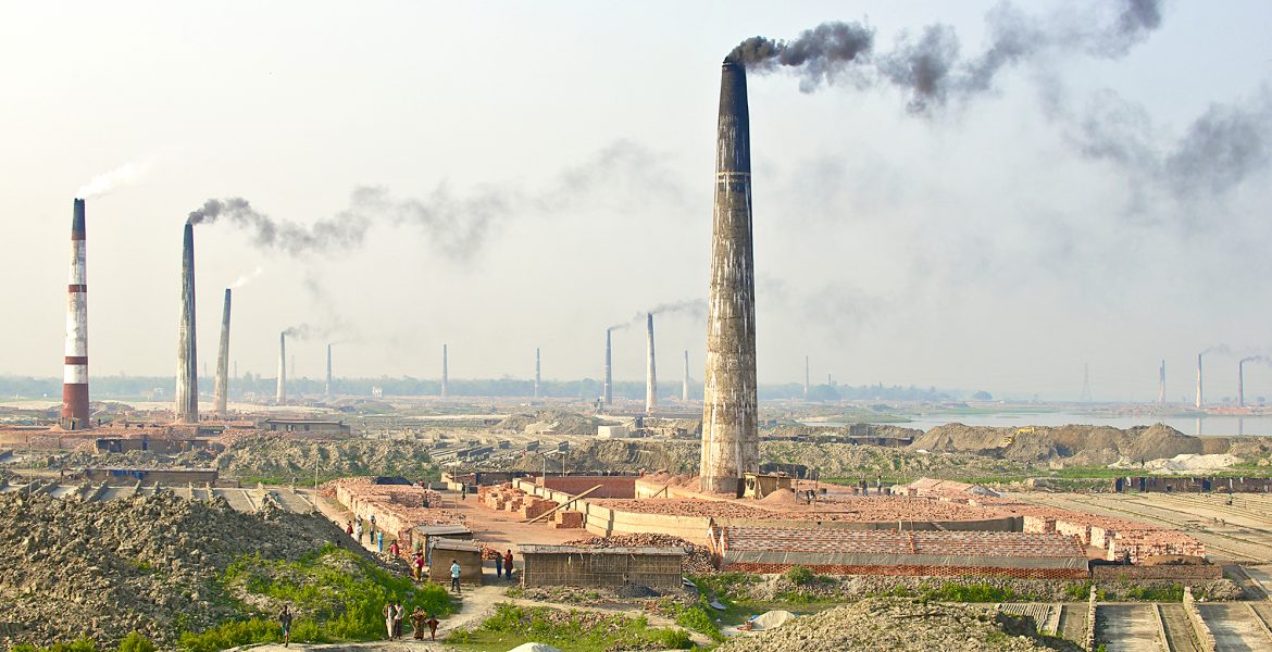 Tegelbruk i Bangladesh