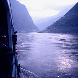 Yangtse-floden, Kina 1986