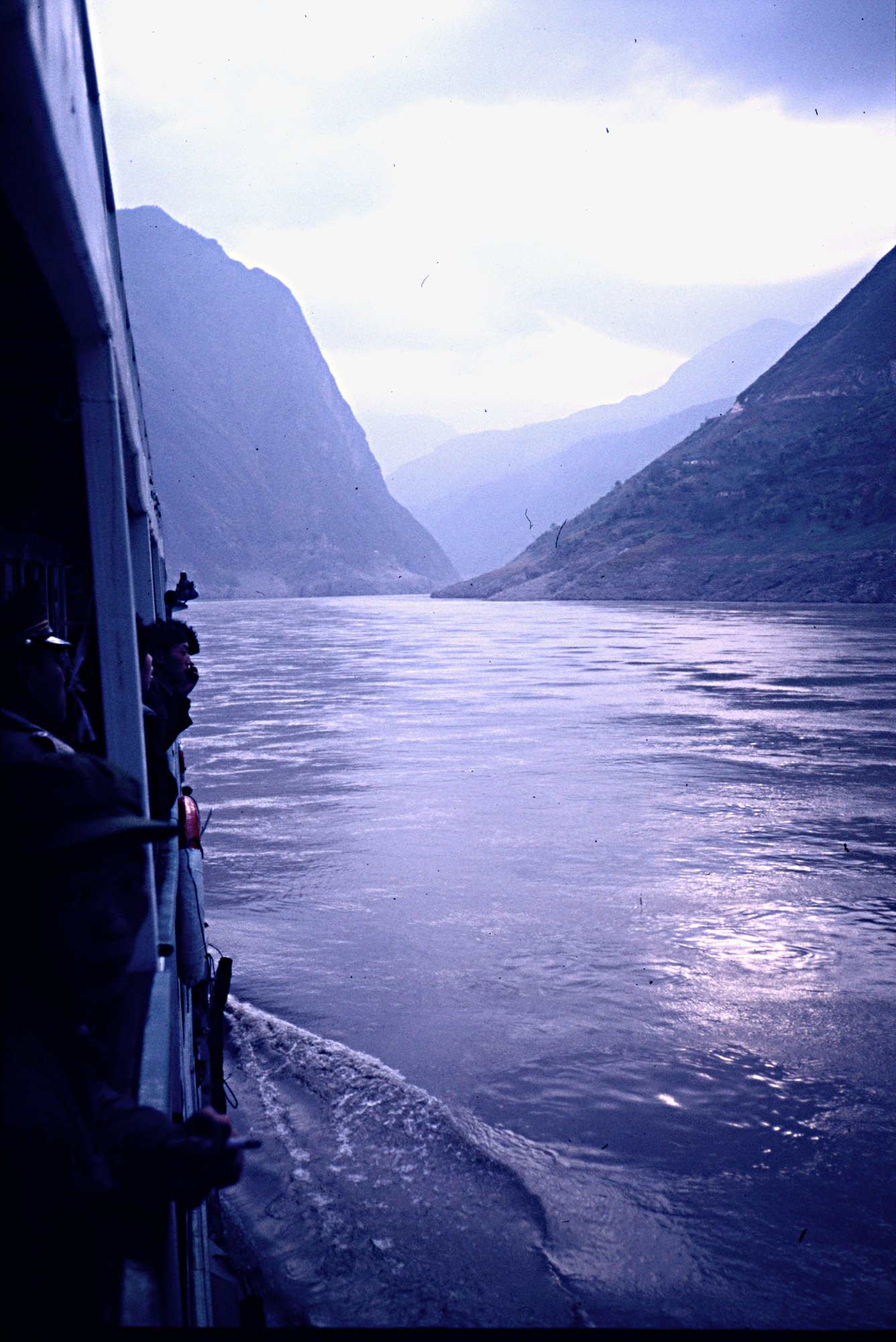 Yangtse-floden, Kina 1986