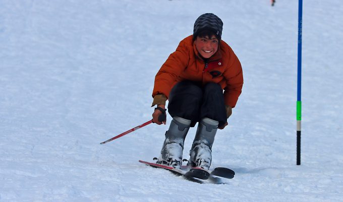 Skidåkning i Pakistan