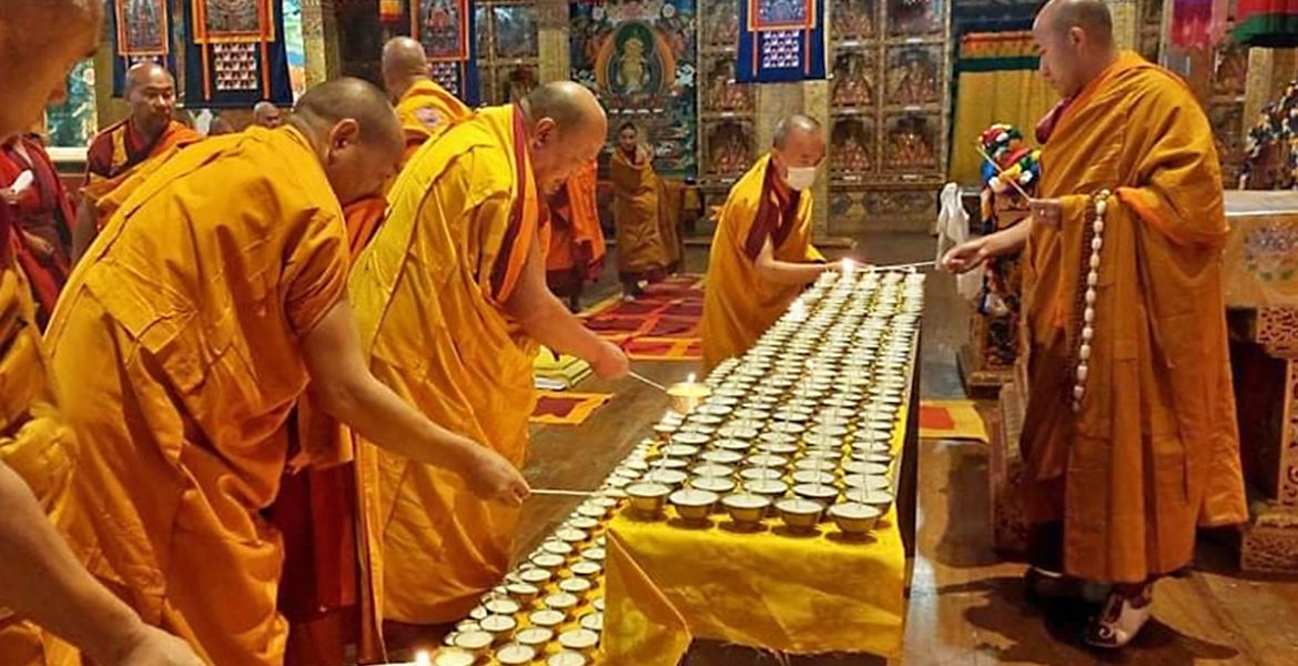 Buddhistmunkar i Bhutan