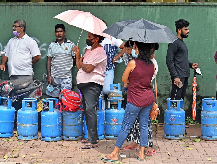 Krisen fördjupas i Sri Lanka 2022