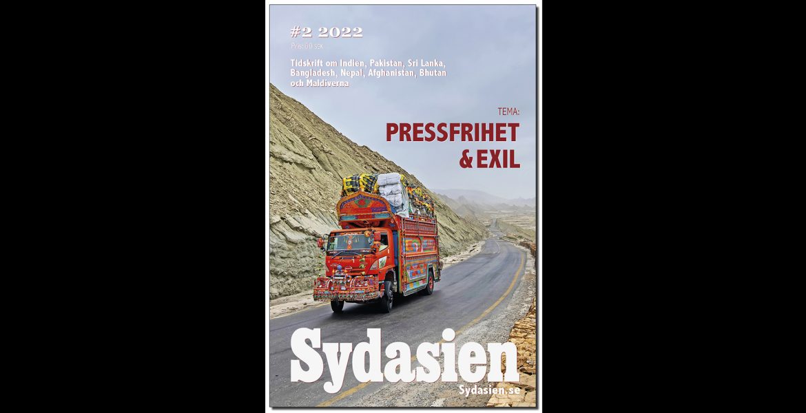 Sydasien #2 2022 med tema pressfrihet och exil