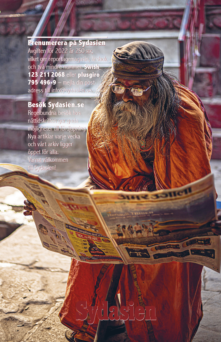 Sydasien, en tidskrift värd att läsa.