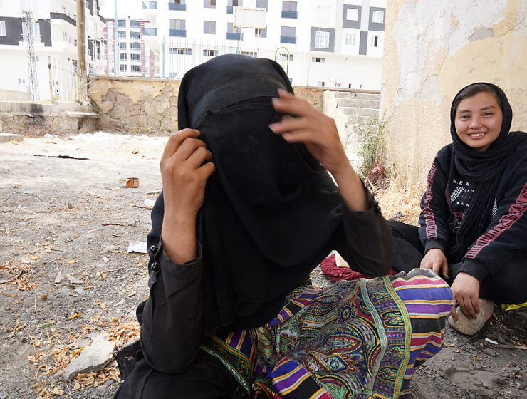 Afghaner på flykt i Europa