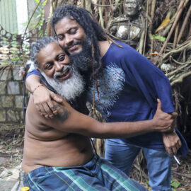 Deltagare i Freedom Pride Parade i Colombo i juni 2023.