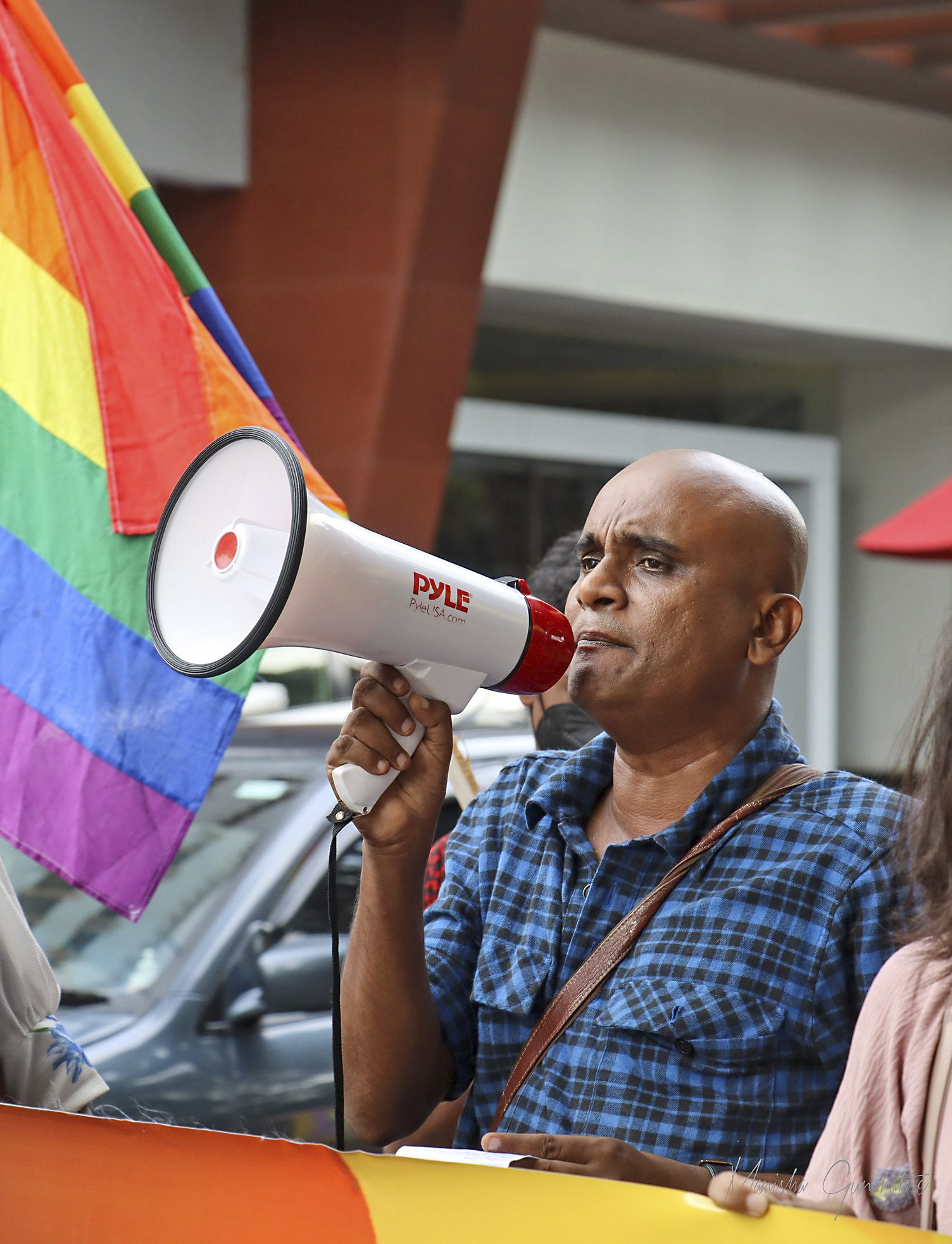 Deltagare i Freedom Pride Parade i Colombo i juni 2023.