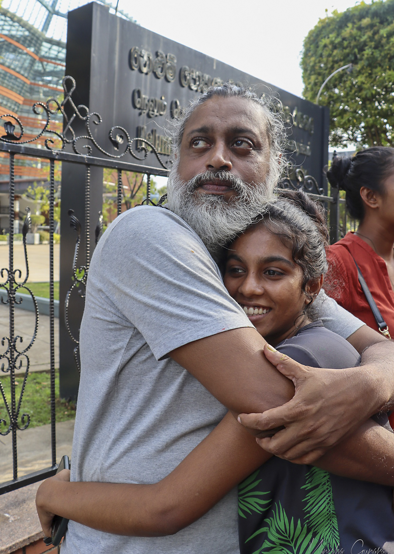 Deltagare i Freedom Pride Parade i Colombo i juni 2023.