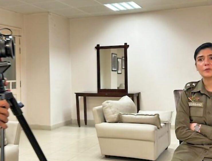 Biträdande polisinspektör Syeda Shehrbano Naqvi