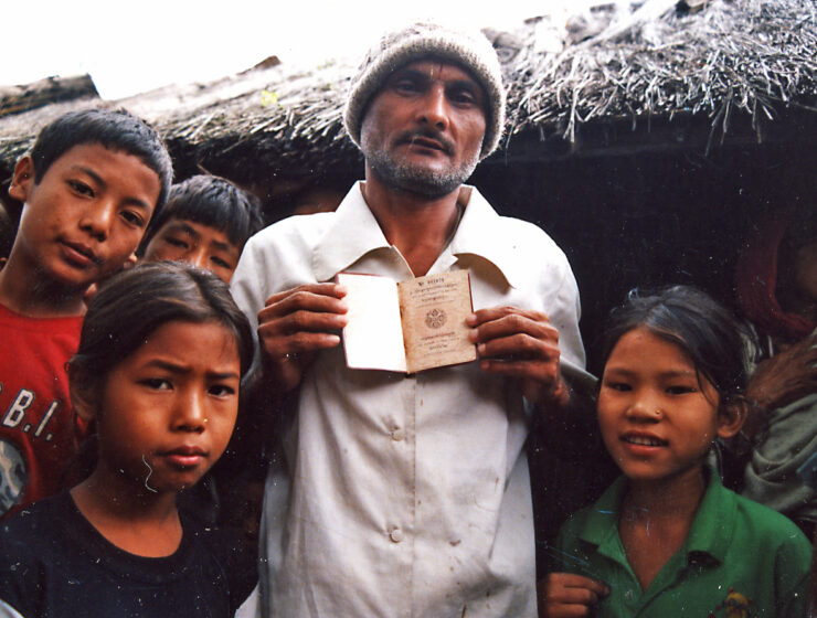 Bhutanesiska flyktingar i Nepal 2007