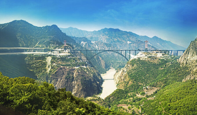 Chenab Railway Arch Bridge
