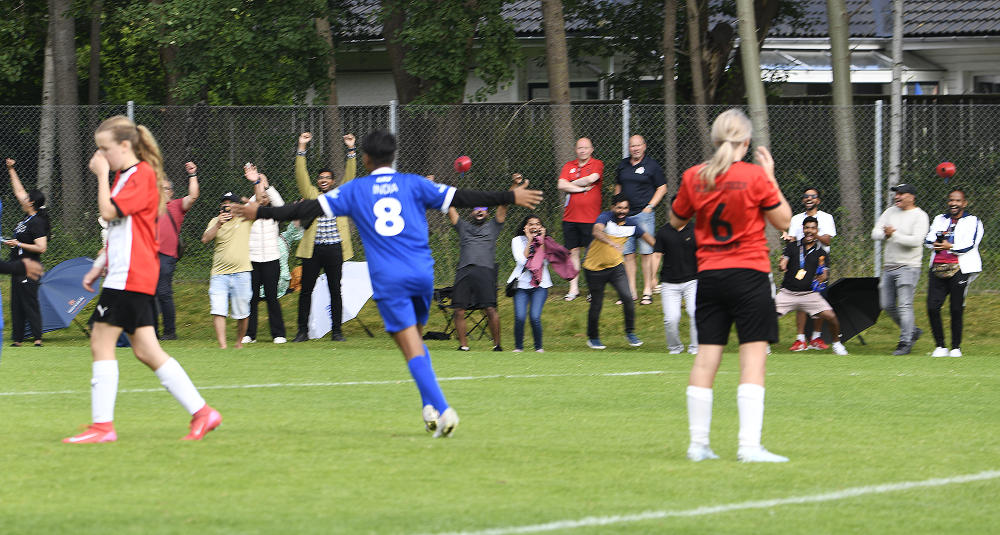 Laget Haryana India deltog i Gothia Cup 2025.