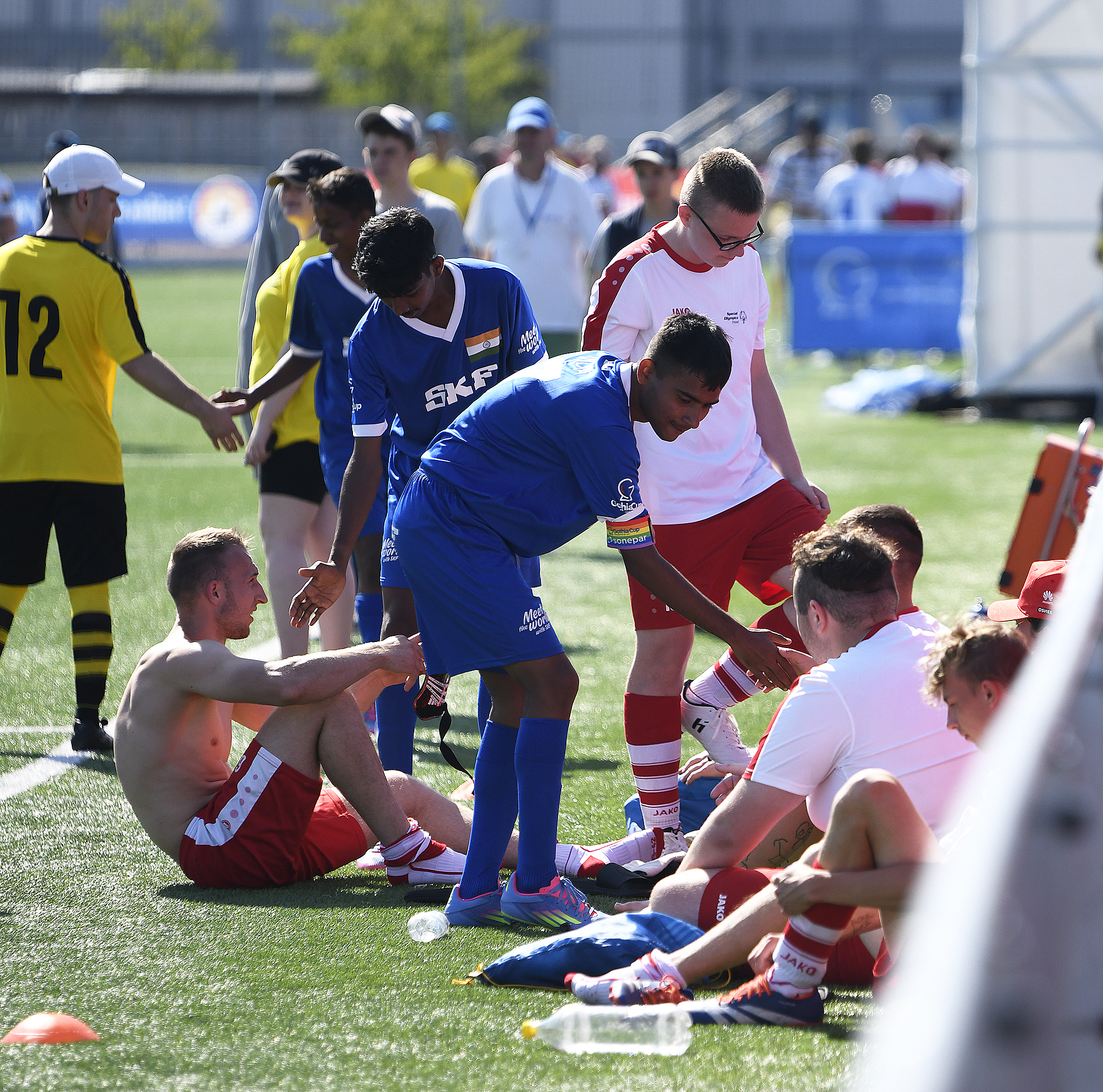 Laget Special Olympics Bharat deltog i Gothia Cup 2025.