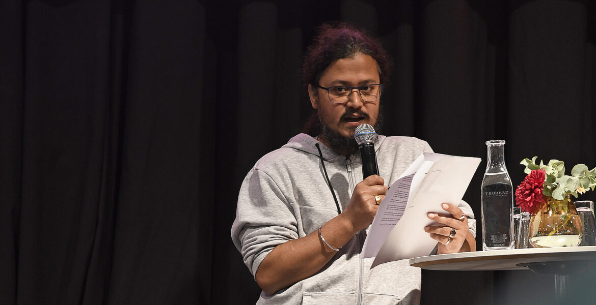 Pranto Palash vid Bokmässan i Göteborg 2025