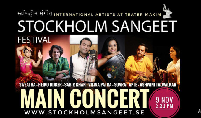 Stockholm Sangeet Festival 2025 (Poster – annons)