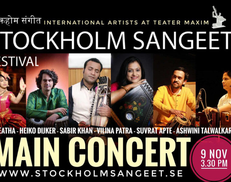 Stockholm Sangeet Festival 2025 (Poster – annons)