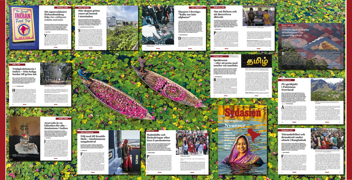 Sydasiens nyårskalender 2025-2026.