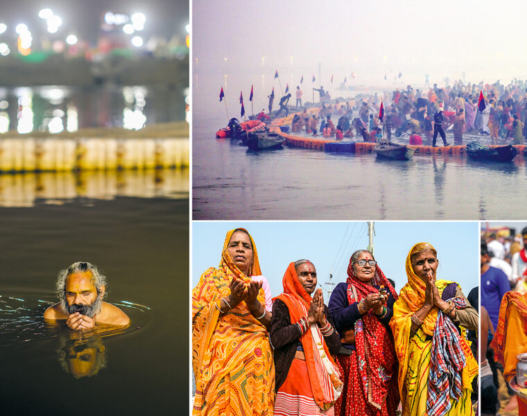 Bildreportaget om Kumbh Mela av Mattias Löw kan läsas i sin helhet i boken Sidor av Sydasien – Nyanser.