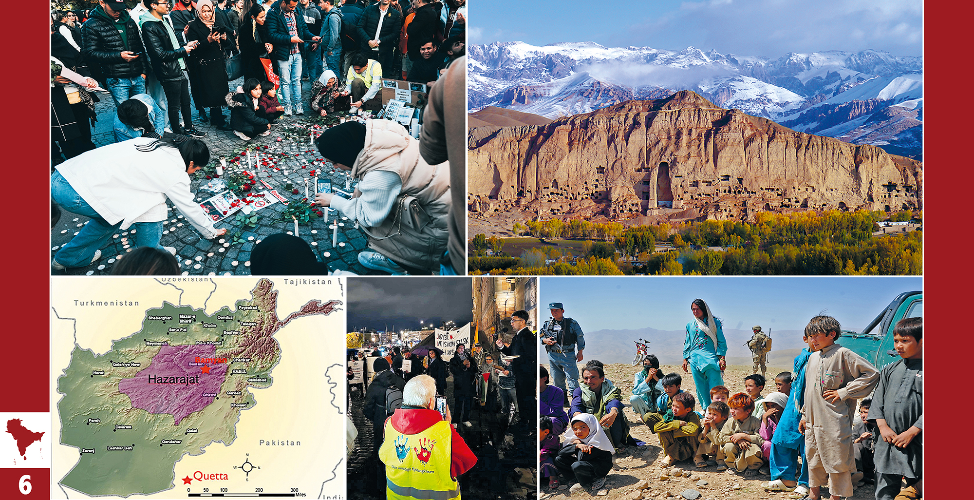 En historia kantad av förföljelse i Afghanistan har fått hazarer att lämna landet.