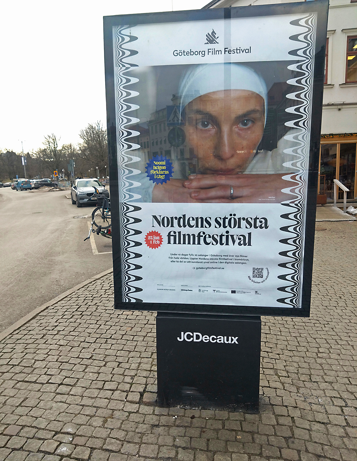 Noomi Rapace som spelade huvudrollen i Mother, var affischnamn för Göteborg Film Festival, 2026.