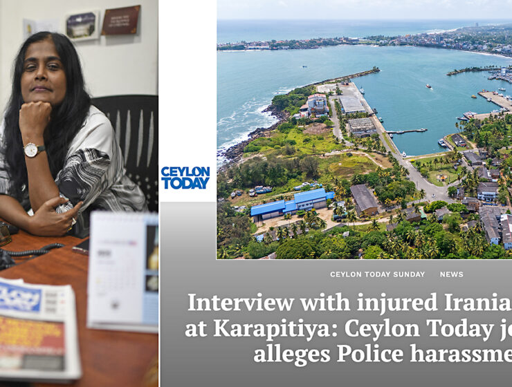 För Sulochana Ramiah Mohan, journalist och biträdande redaktör vid Ceylon Today, var det en självklarhet att bege sig till Galle för att kunna berätta mer om Iris Dena, som gått till botten utanför Sri Lankas kust.