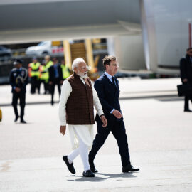 Narendra Modi och Ulf Kristersson.