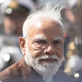 Narendra Modi på Landvetter flygplats 17 maj 2026.