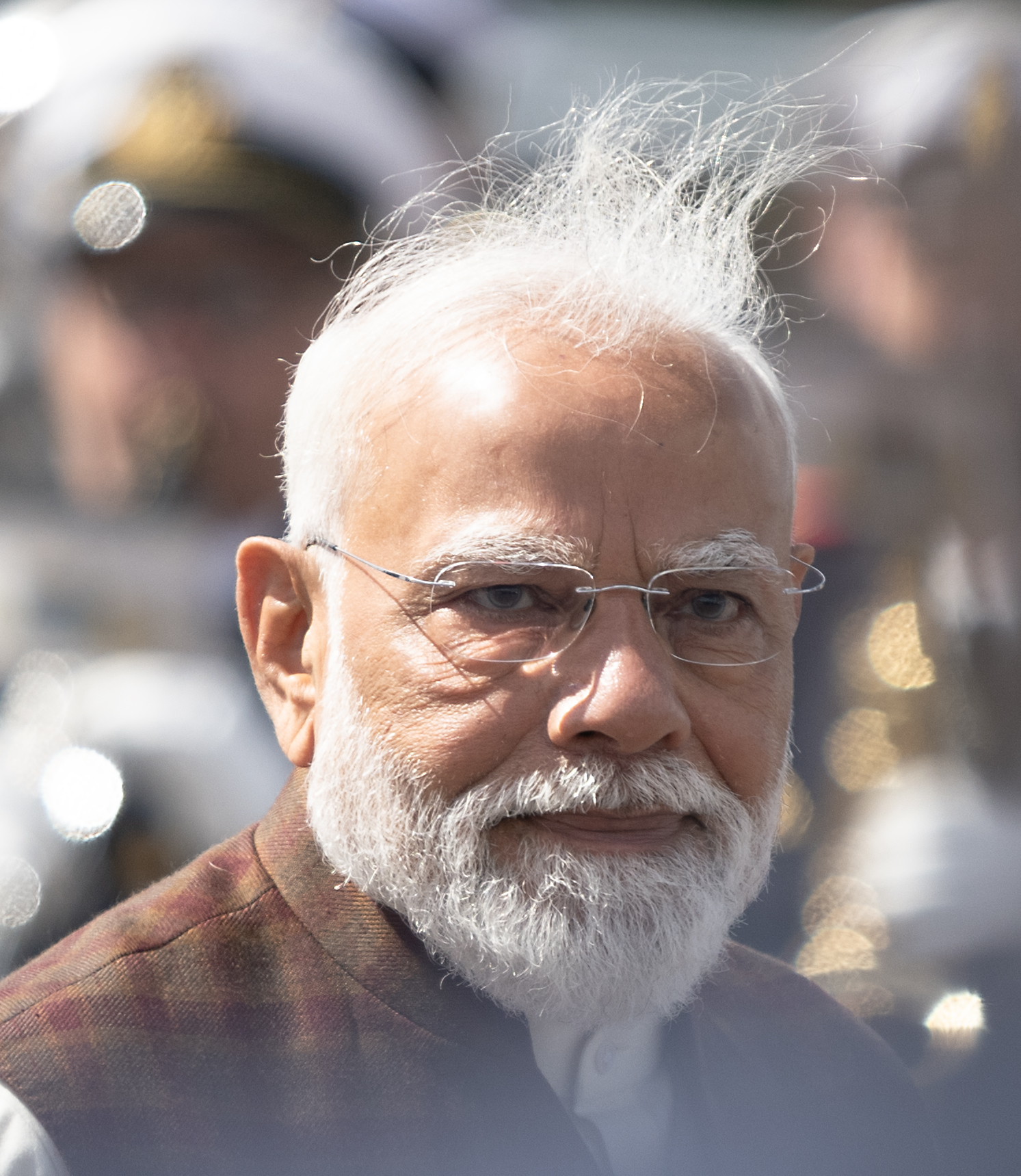 Narendra Modi på Landvetter flygplats 17 maj 2026.