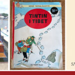 Motorbåten Hanuman i Litauen, seriealbumet Tintin i Tibet av Hergé och boken Kniv av Salman Rushdie.